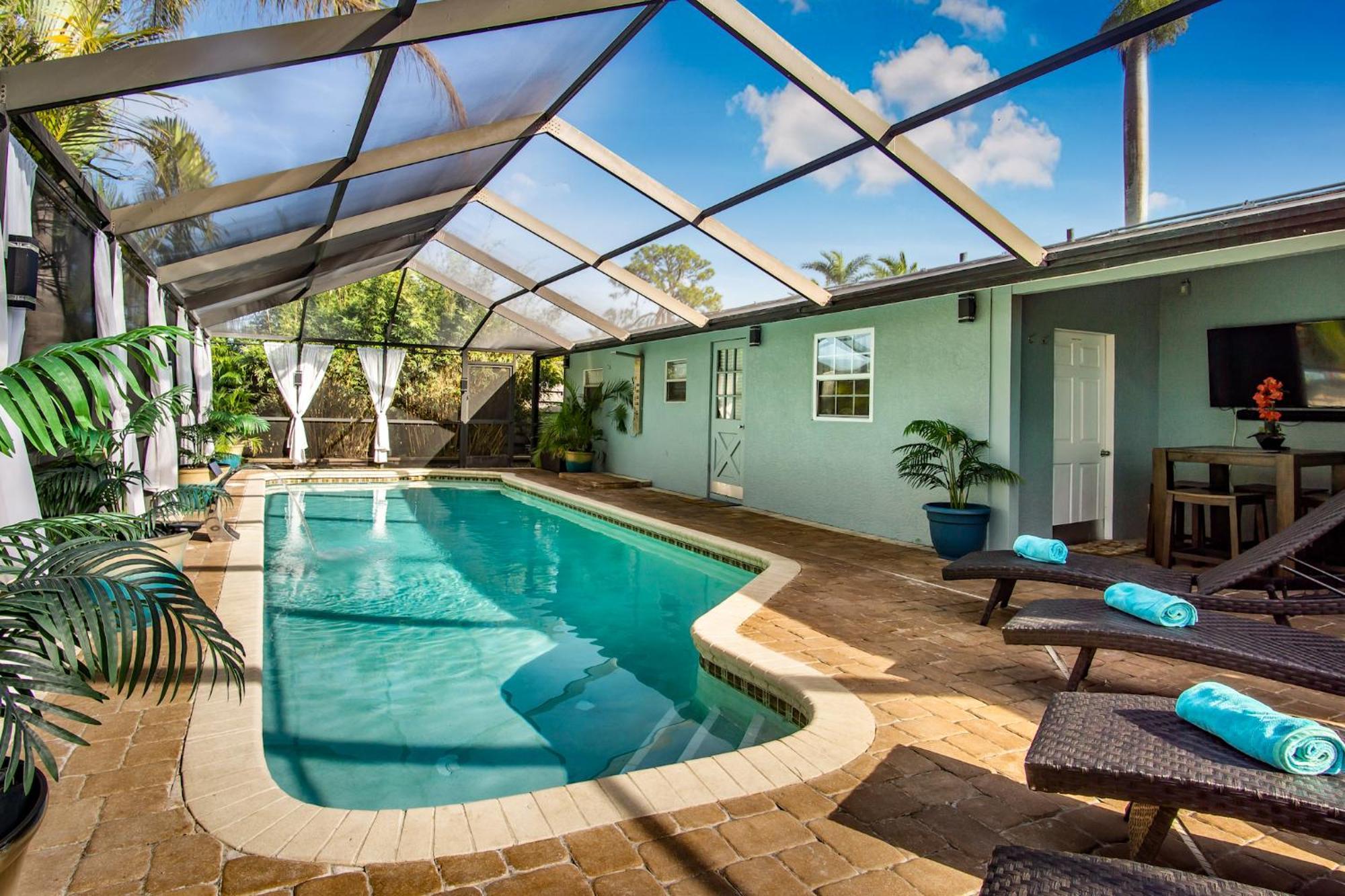 Luxury Zen Den With Heated Pool Just Off Siesta Key Daire Sarasota Dış mekan fotoğraf