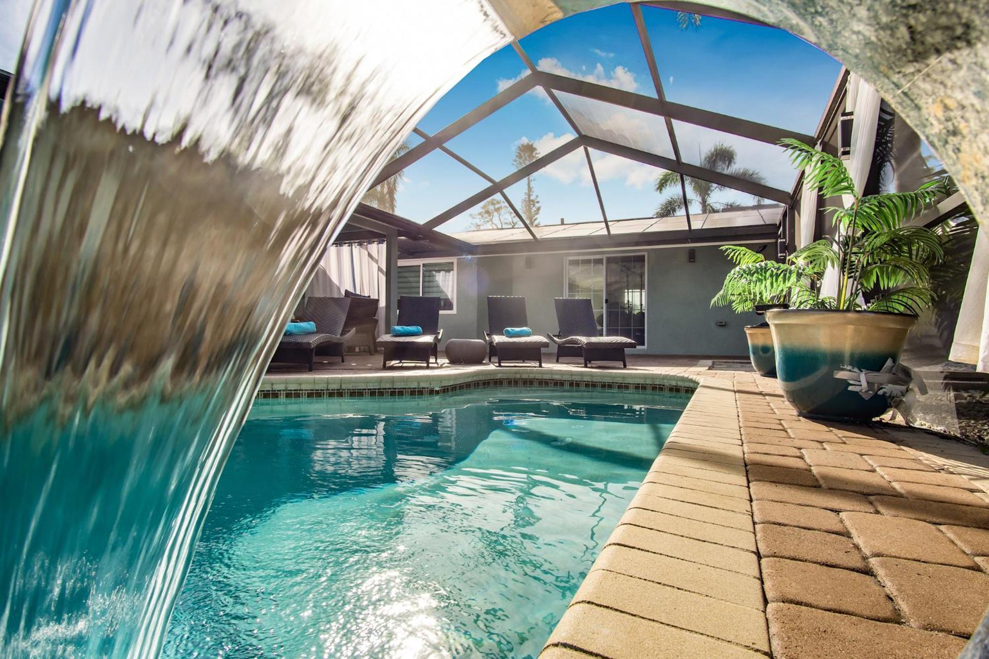 Luxury Zen Den With Heated Pool Just Off Siesta Key Daire Sarasota Dış mekan fotoğraf